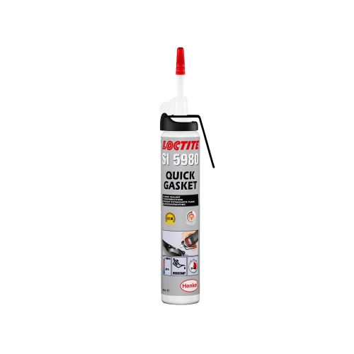 Черен Силикон За Гарнитура, LOCTITE QUICK GASKET 5980, Премиум Опаковка, 200 милилитра